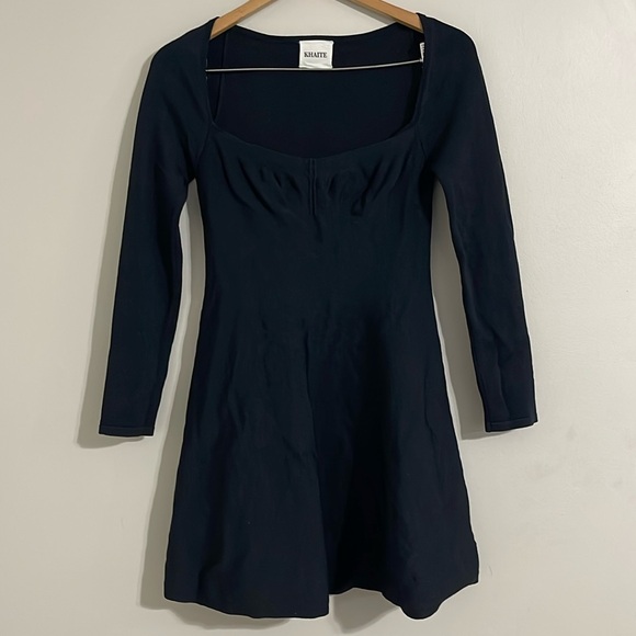 KHAITE The Dylan Dress in Black Large - Picture 1 of 14